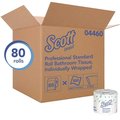 Scott 2-Ply White Individually Wrapped Standard Rolls Bulk Toilet Paper , 550-Sheets/Roll, 80PK 04460
